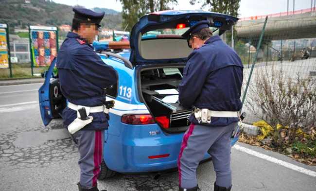 polizia multa documenti controllo