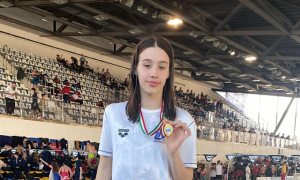 Nuoto Novara Piacentini medaglia