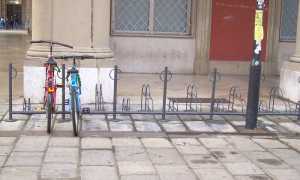 Rastrelliera per biciclette a Bologna