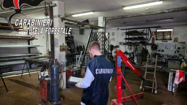 Sequestro presso Officina