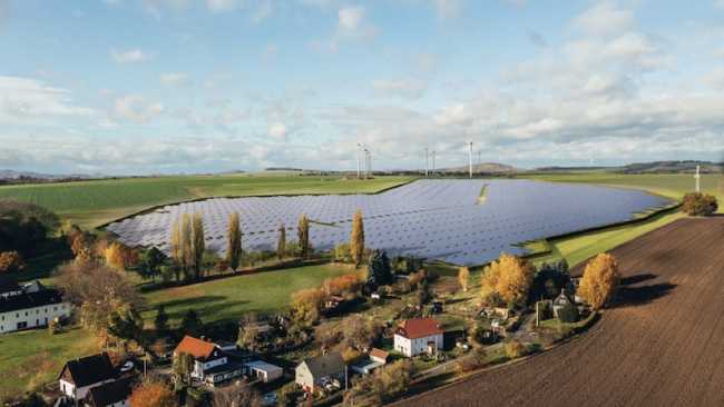 agrivoltaico granozzo render