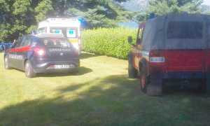 ambulanza vigili carabinieri lago