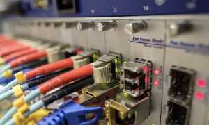 fibra ottica foto