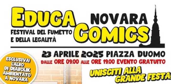 fumetto legalita novara foto