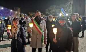 galliate fiaccolata
