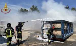 incendio container gherzi