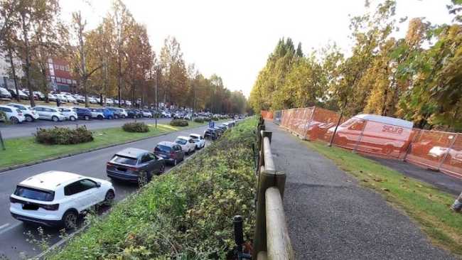 lavori allea novara