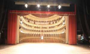 novara teatro coccia palco