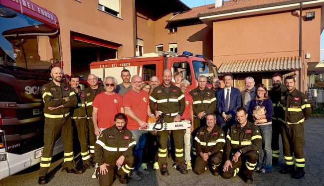 oleggio donaz vigili fuoco arona