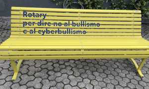 oleggio panchina rotary bullismo