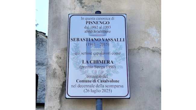 pisnengo ricordato vassalli