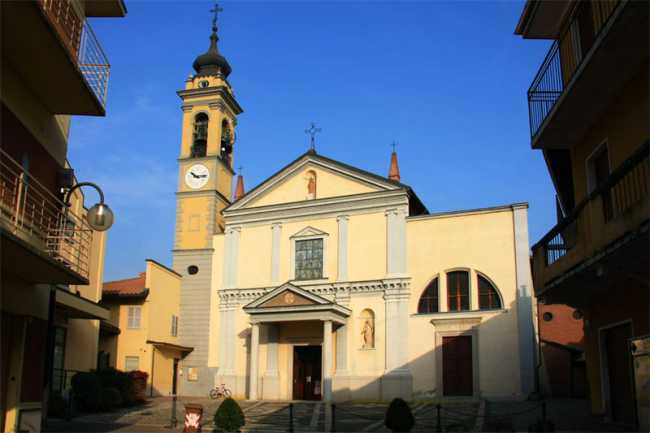 romentino chiesa parrocchiale