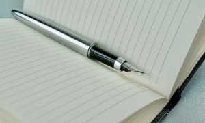 scrivere penna