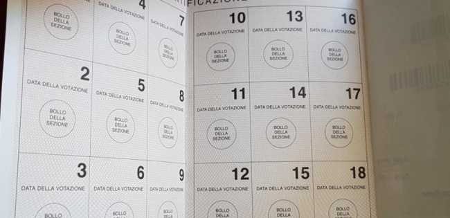 tessera elettorale