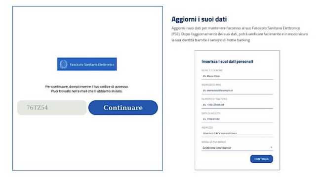 truffa fascicolo sanitario