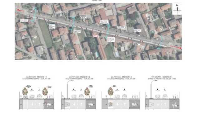 via Novara trecate