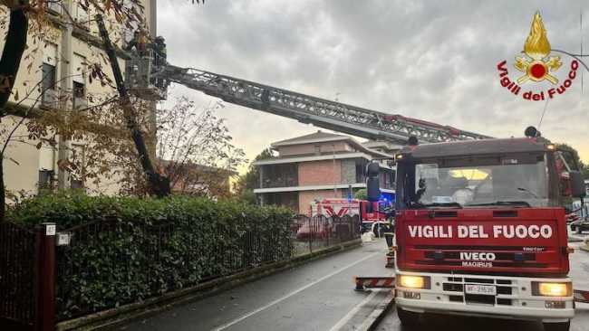 vigili fuoco maltempo interventi