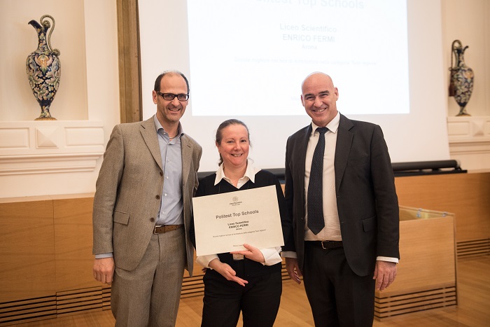 Il liceo “Fermi” premiato al Politest Top Schools  di Milano