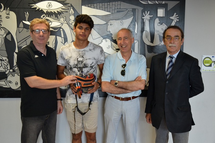 Enaip Novara: Yuri Ferro premiato come miglior studente