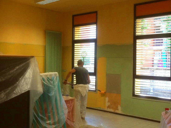 Scuola "Cittadella": detenuti al lavoro all'interno e in giardino