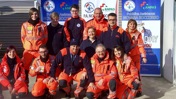 volontari novara soccorso