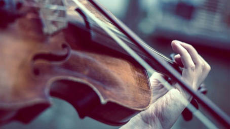 violino mani