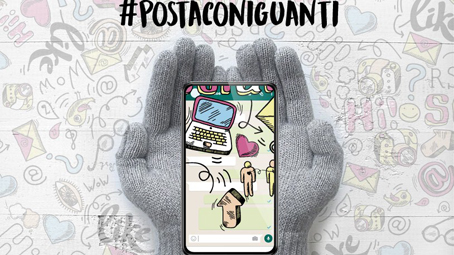 posta con i guanti