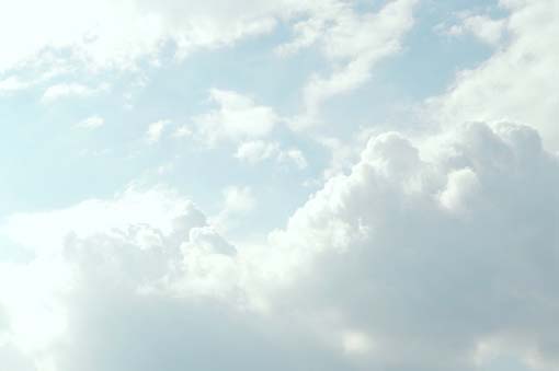 cielo nuvole sole