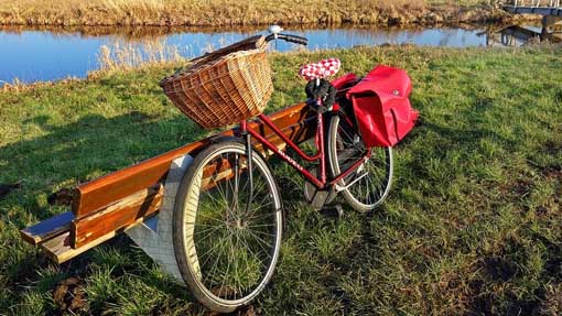 bicicletta verde