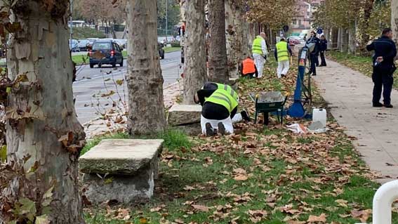 panchine pietra