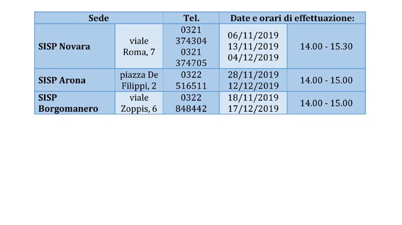 asl vaccinazioni
