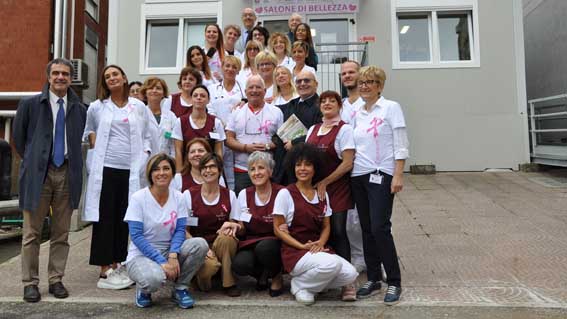 Ottobre Rosa Lilt: svolto l'evento "Salone di bellezza" al day hospital oncologico