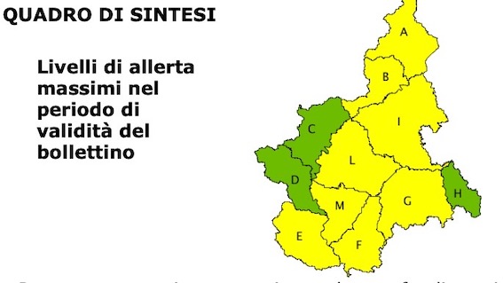 allerta gialla