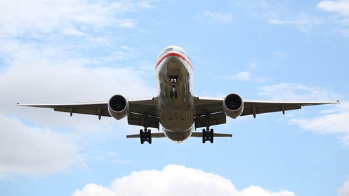 foto aereo volo
