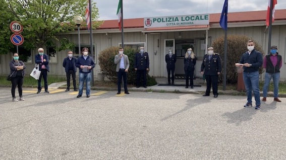 consegna visiere