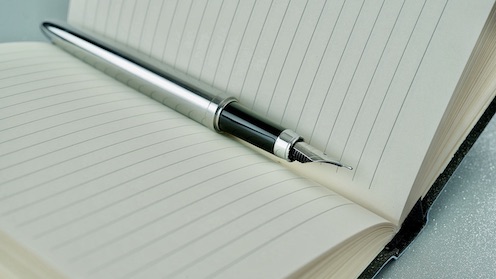 scrivere penna