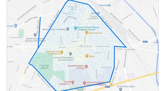 area ordinanza