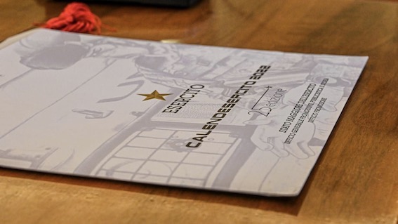 calendario esercito