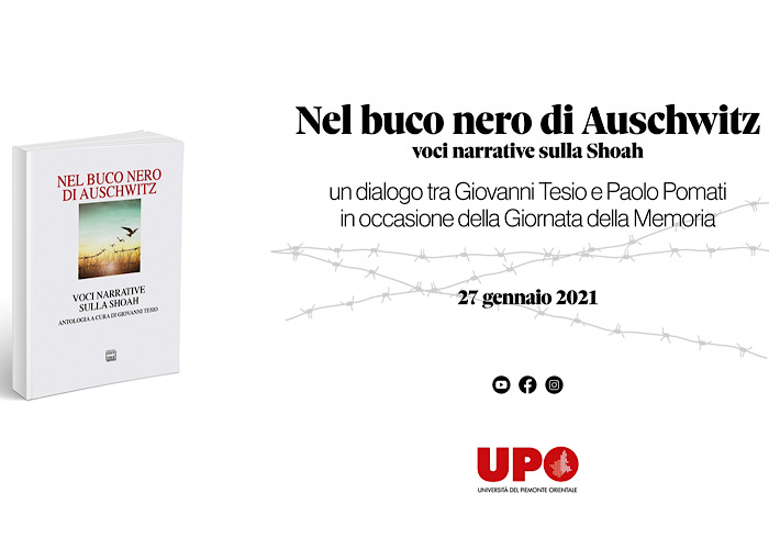 Giornata della memoria, anche l'UPO ricorda la Shoah