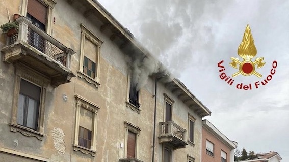 incendio novara
