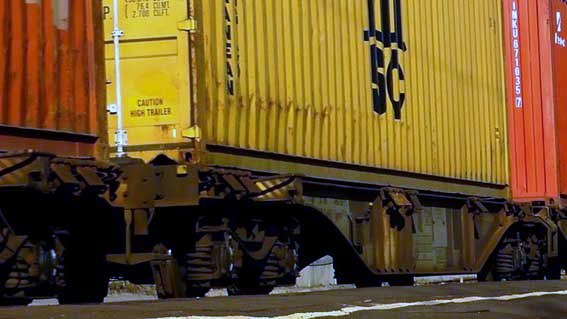 treno merci vagoni