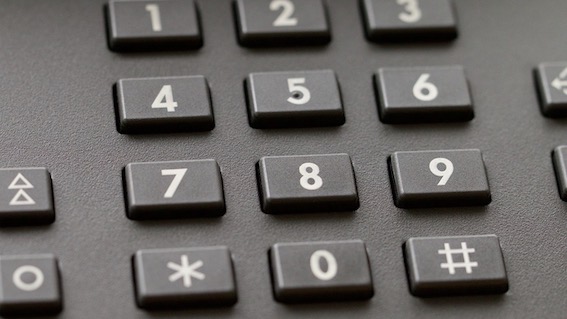 telefono tasti
