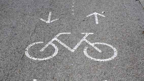 ciclabile foto copia