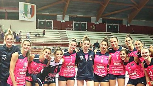 Igor Volley, passo falso contro Brescia