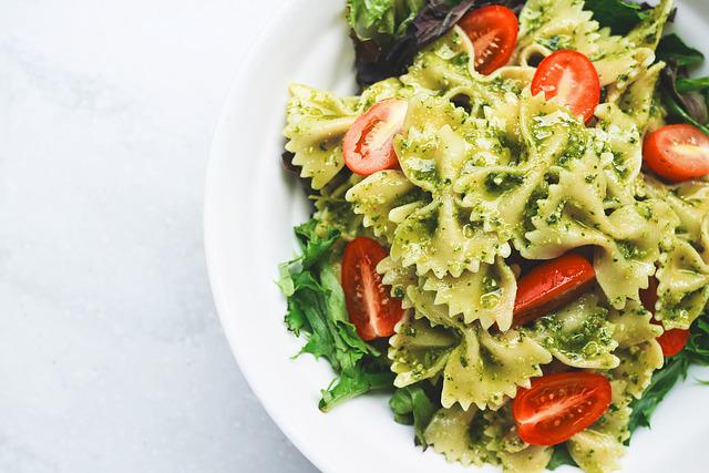Cibo pasta piatto