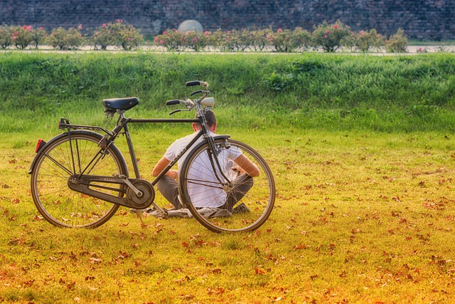Cicloturismo bici natura