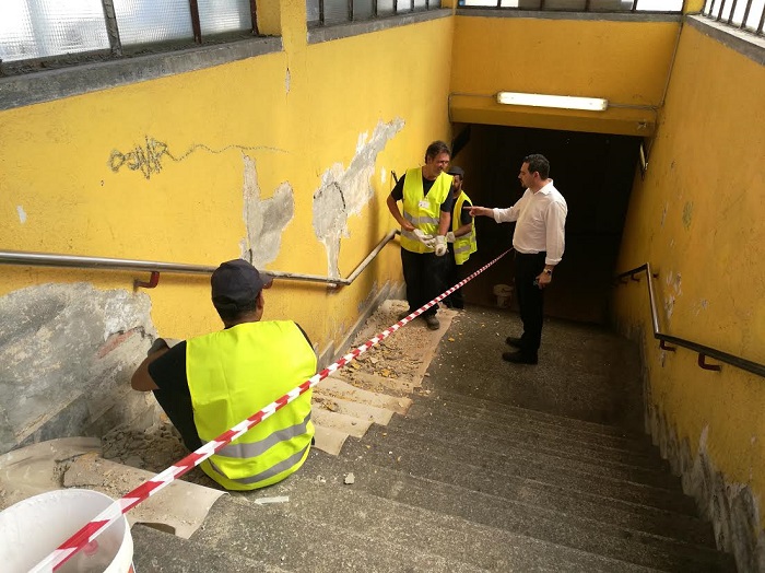 Novara: sistemazione del sottopassaggio ferroviario