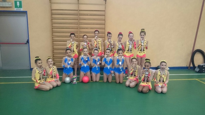 Ottimi risultati nella ritmica per l'asd Ginnastica Twirling Oleggio