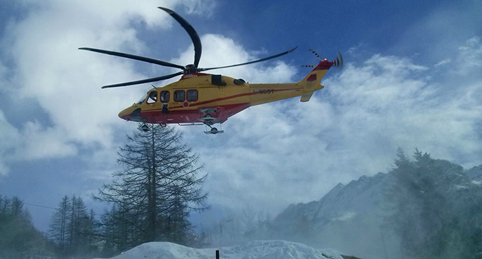 Un uomo disperso da domenica sul Monte Rosa.Complesso intervento di soccorso
